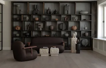 Toe Sofa - Classic brown oak-dark brown - 101 Copenhagen