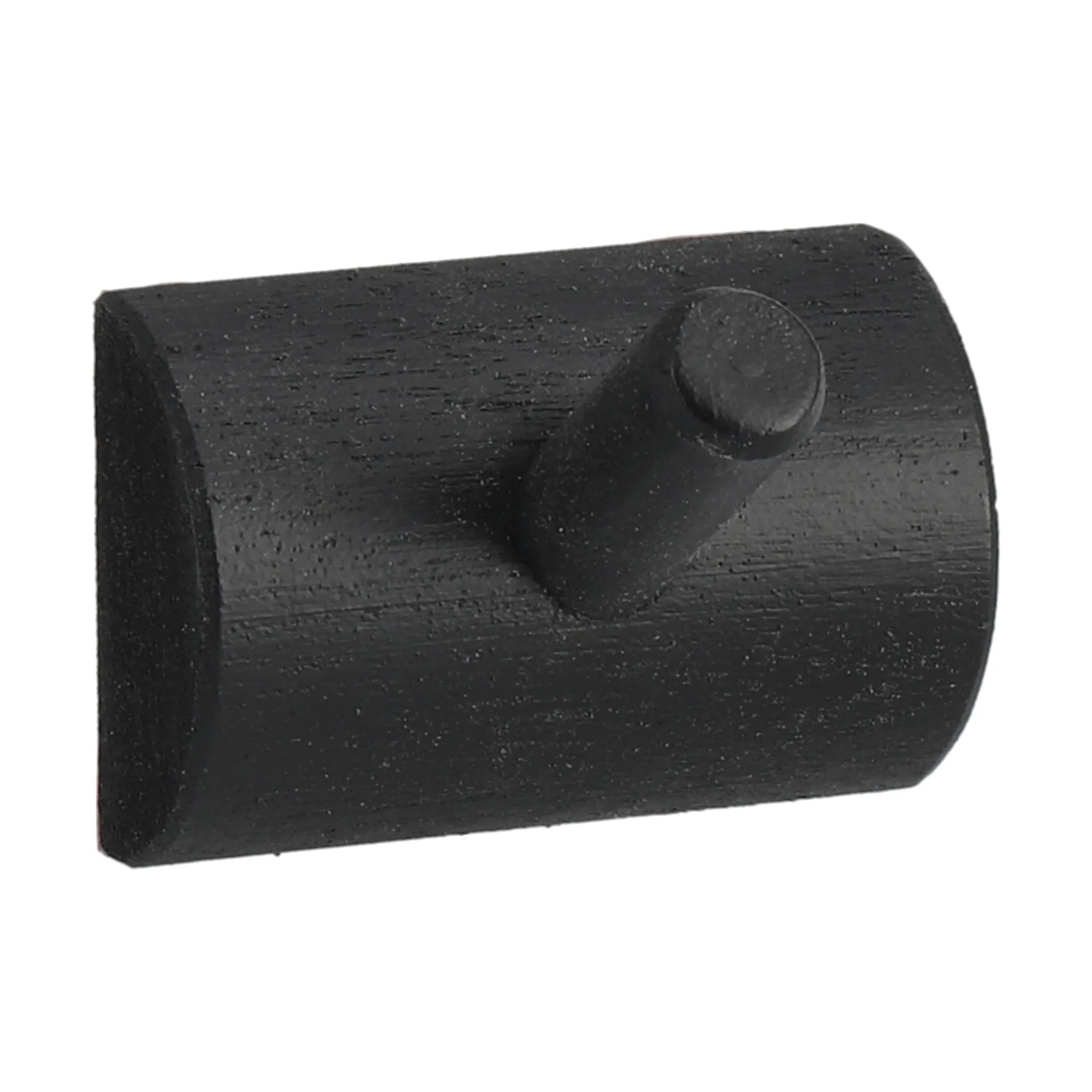 Allsarp Hakenleiste 1 Haken, Birke schwarz lackiert 1898