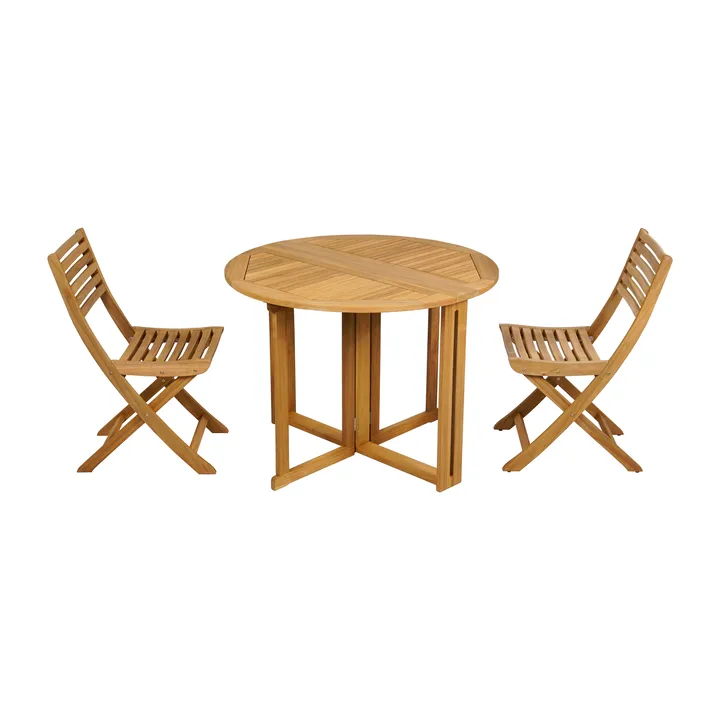 Aneboda Balkonset mit 2 Stühlen Teak - 1898
