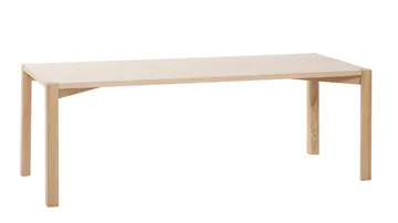 Anton Couchtisch 50 x 125cm - Eiche weiß pigmentiert - 1898