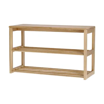 Bäckebo Schuhregal mit Sitzfläche - Eiche, 80x48x30 cm - 1898