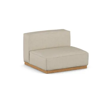 Bergsdal 1,5-Sitzer Sessel - Bern beige 0341-Eiche gebeizte Esche, 1,5-sitzig - 1898