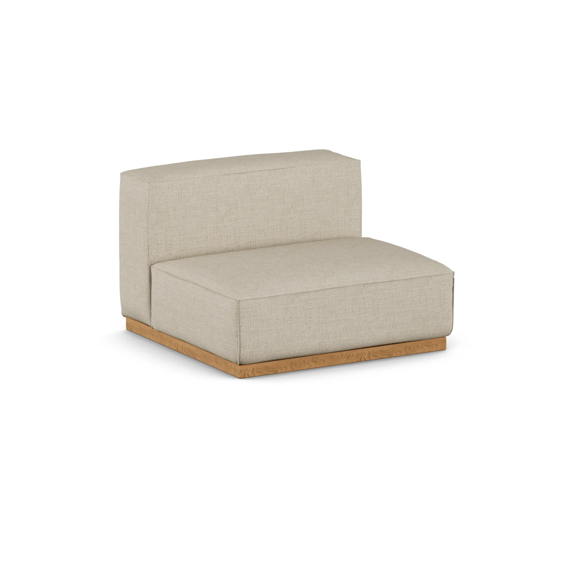 Bergsdal 1,5-Sitzer Sessel, Bern beige 0341-Eiche gebeizte Esche, 1,5-sitzig 1898