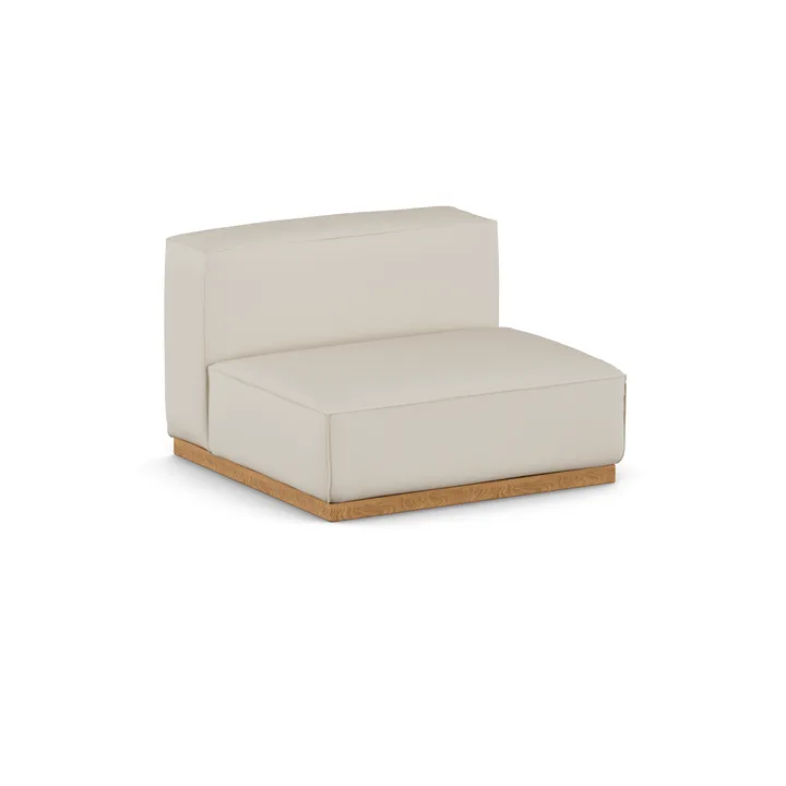 Bergsdal 1,5-Sitzer Sessel - Jump beige 1956-Eiche gebeizte Esche, 1,5-sitzig - 1898