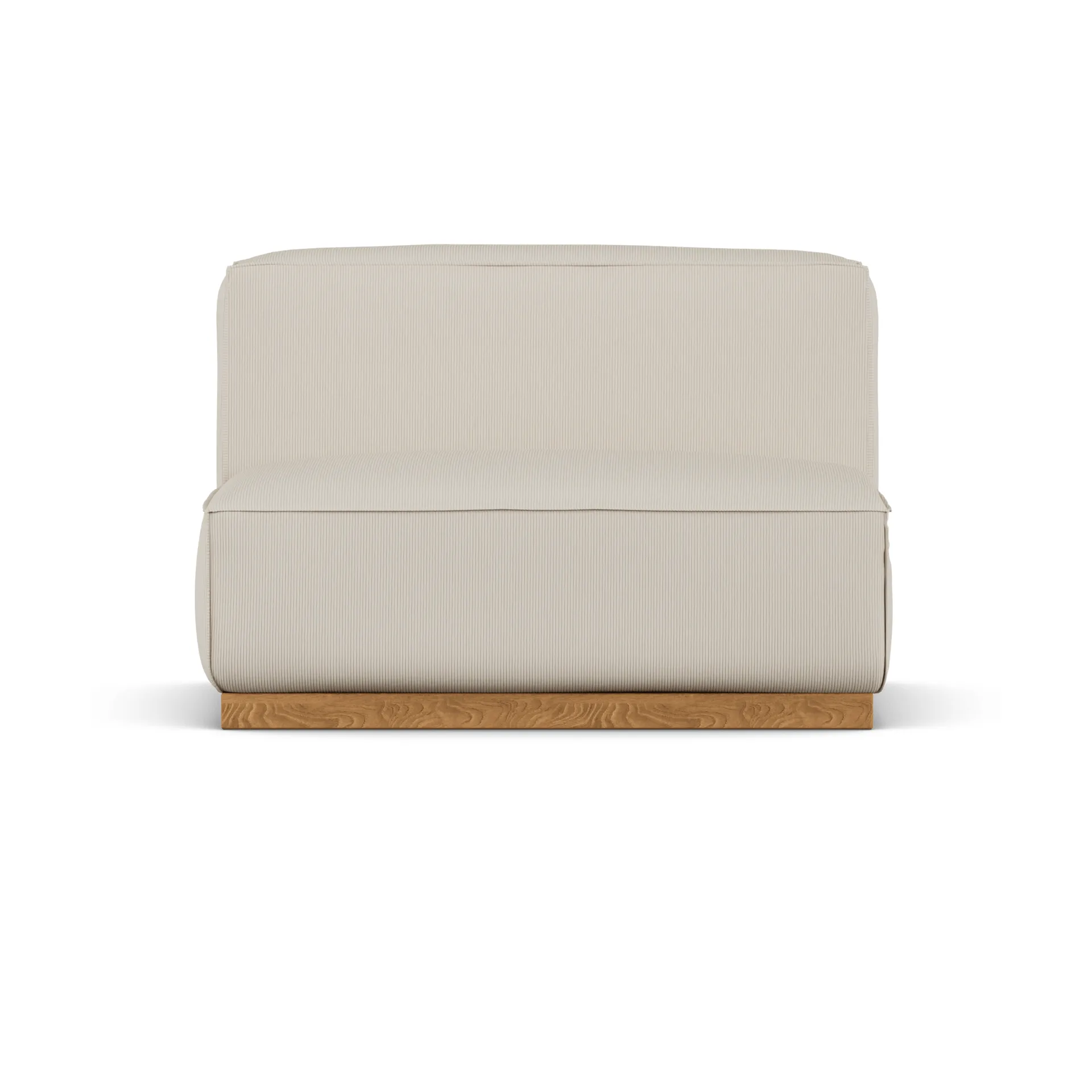 Bergsdal 1,5-Sitzer Sessel, Jump beige 1956-Eiche gebeizte Esche, 1,5-sitzig 1898