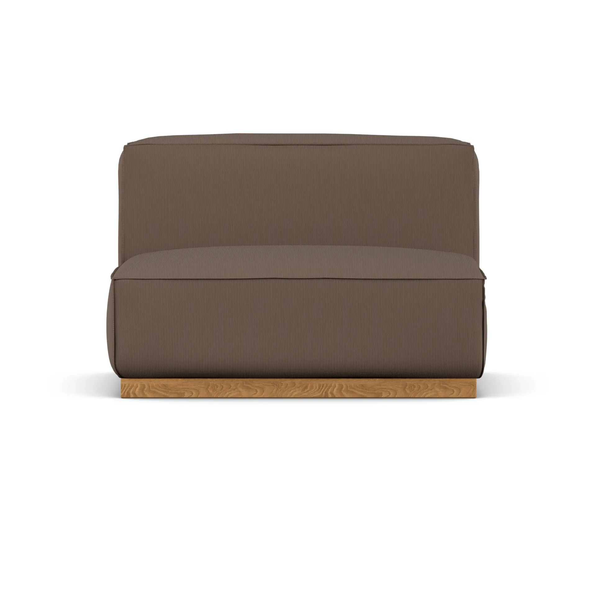 Bergsdal 1,5-Sitzer Sessel, Jump brown 1955-Eiche gebeizte Esche, 1,5-sitzig 1898