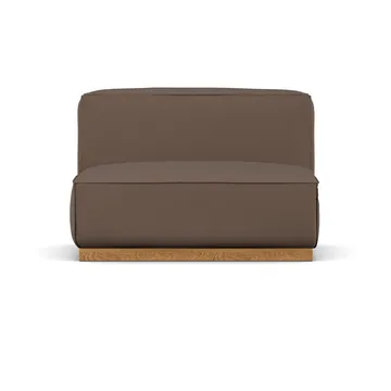 Bergsdal 1,5-Sitzer Sessel - Jump brown 1955-Eiche gebeizte Esche, 1,5-sitzig - 1898