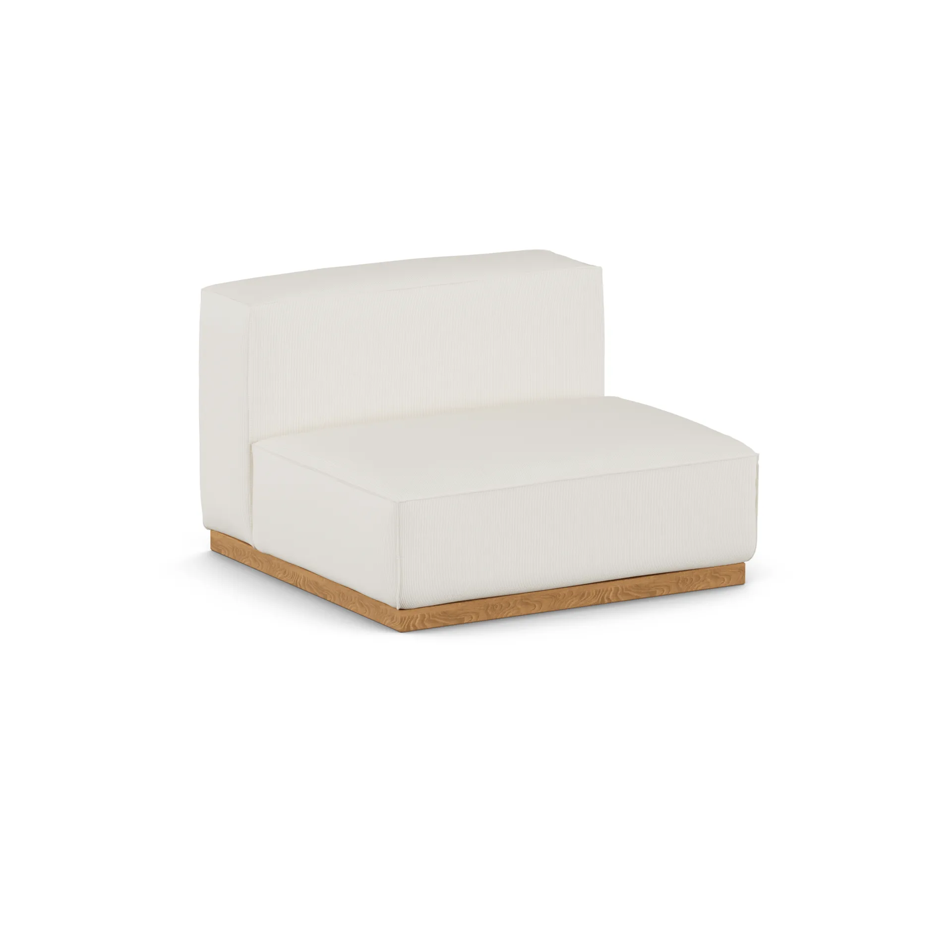 Bergsdal 1,5-Sitzer Sessel, Jump offwhite 1954-Eiche gebeizte Esche, 1,5-sitzig 1898