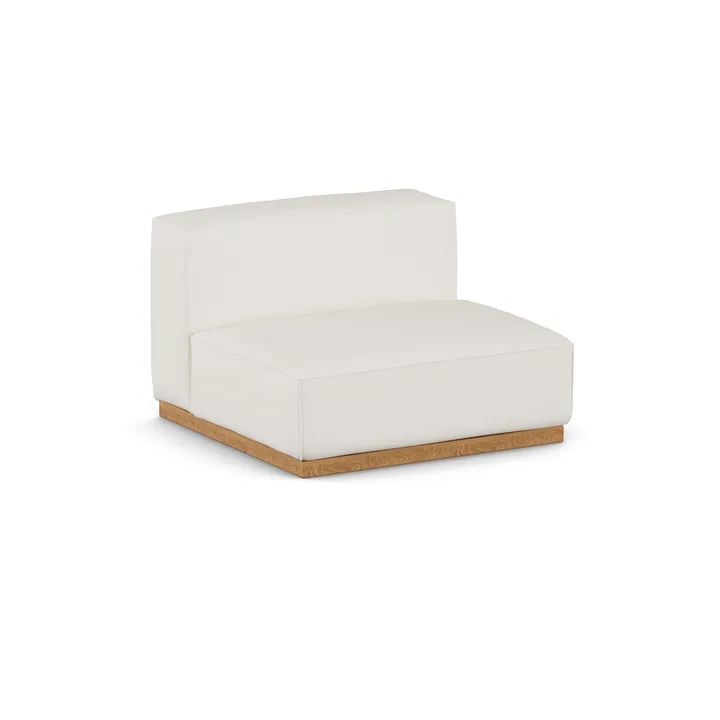 Bergsdal 1,5-Sitzer Sessel - Jump offwhite 1954-Eiche gebeizte Esche, 1,5-sitzig - 1898