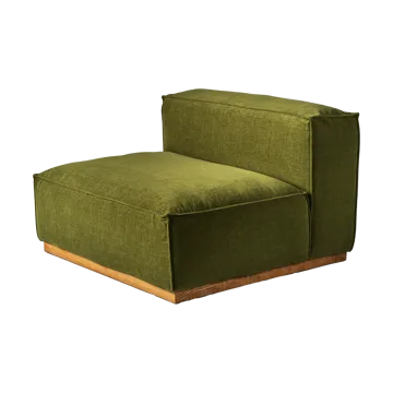Bergsdal 1,5-Sitzer Sessel - Luisa green 3975-Eiche gebeizte Esche, 1,5-sitzig - 1898