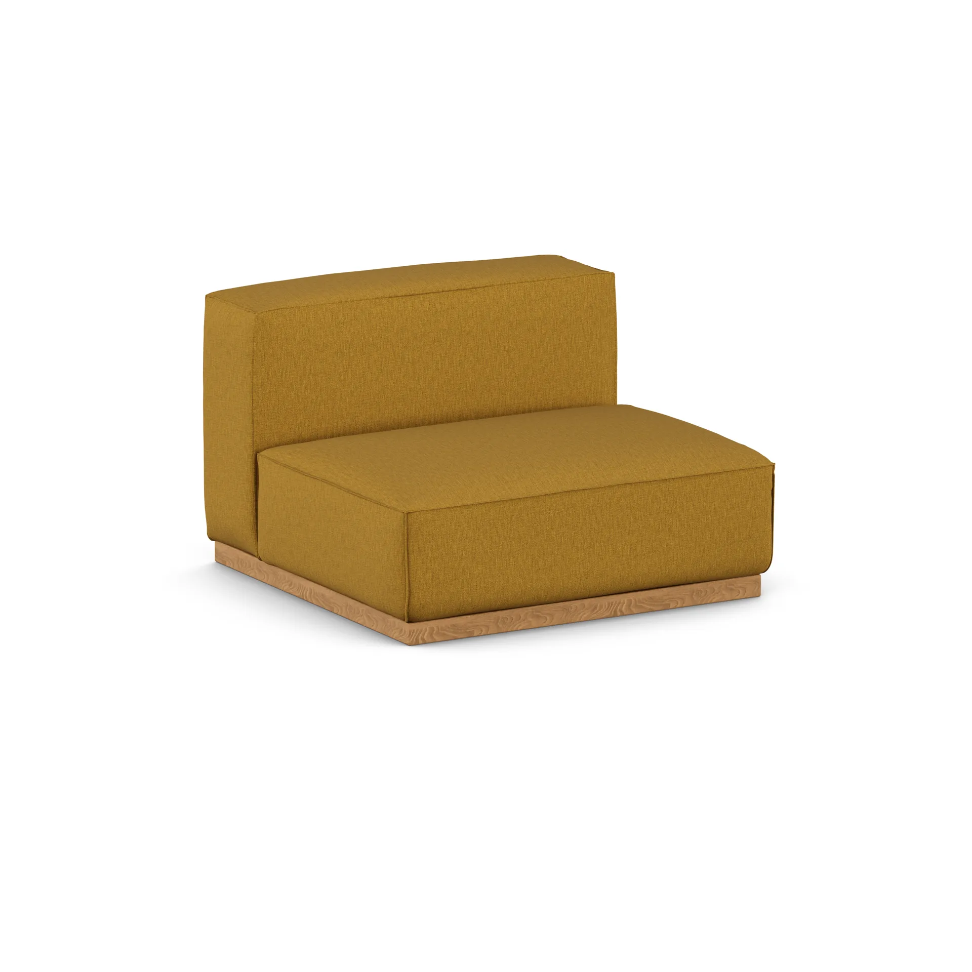 Bergsdal 1,5-Sitzer Sessel, Luiza Mustard 3972-eichengebeizte Esche, 1,5-Sitzer 1898