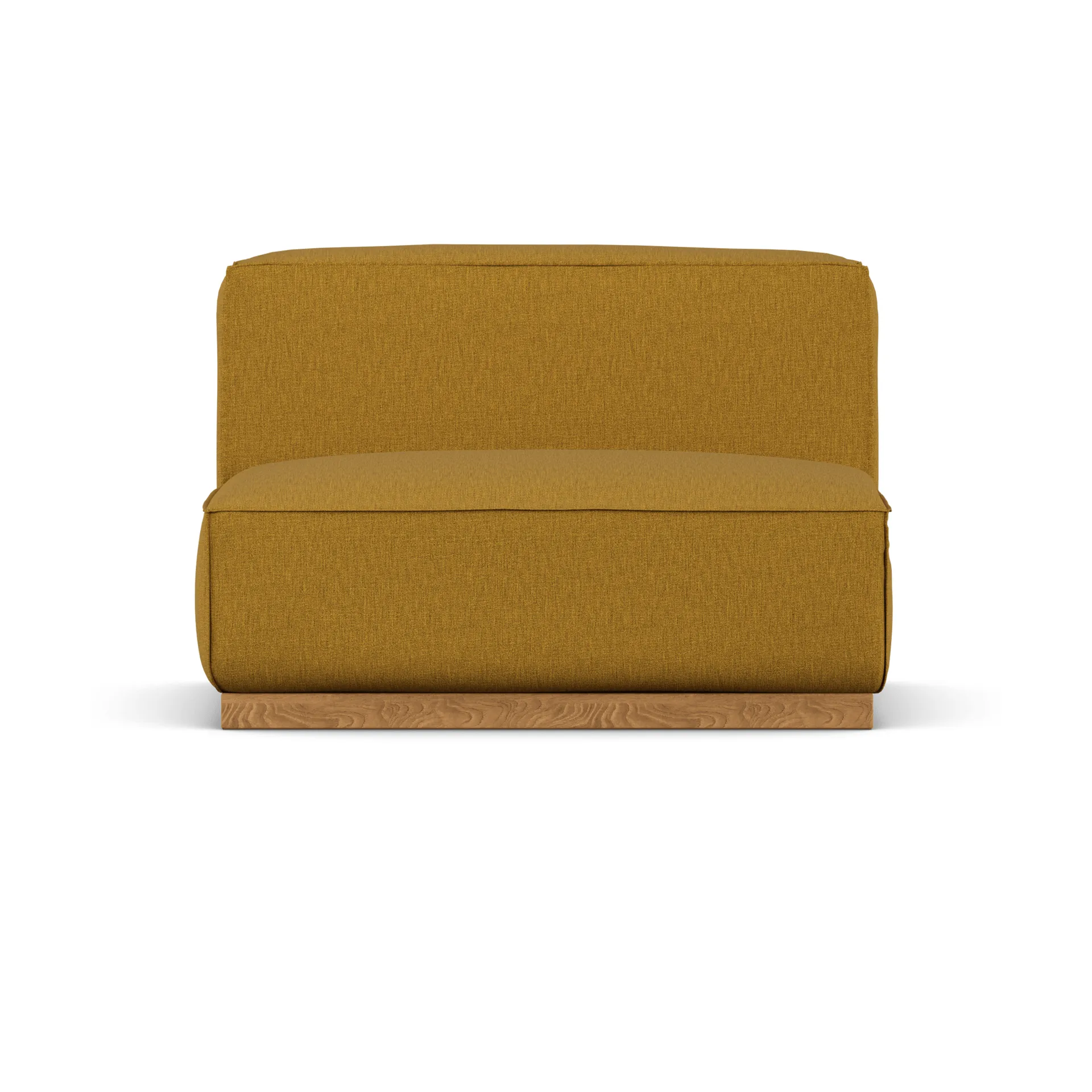 Bergsdal 1,5-Sitzer Sessel, Luiza Mustard 3972-eichengebeizte Esche, 1,5-Sitzer 1898