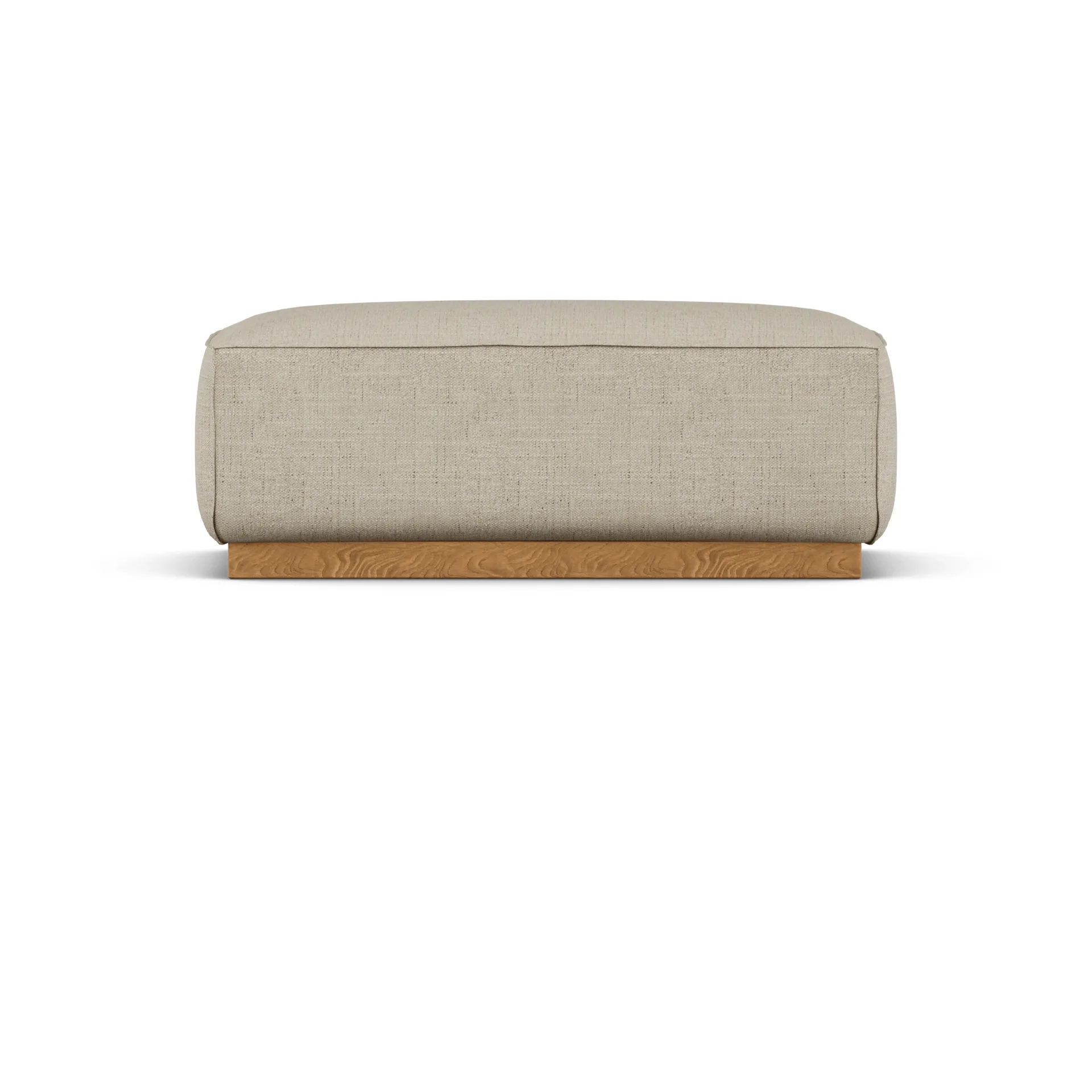 Bergsdal Fußhocker, Bern beige 0341-Eiche gebeizte Esche 1898