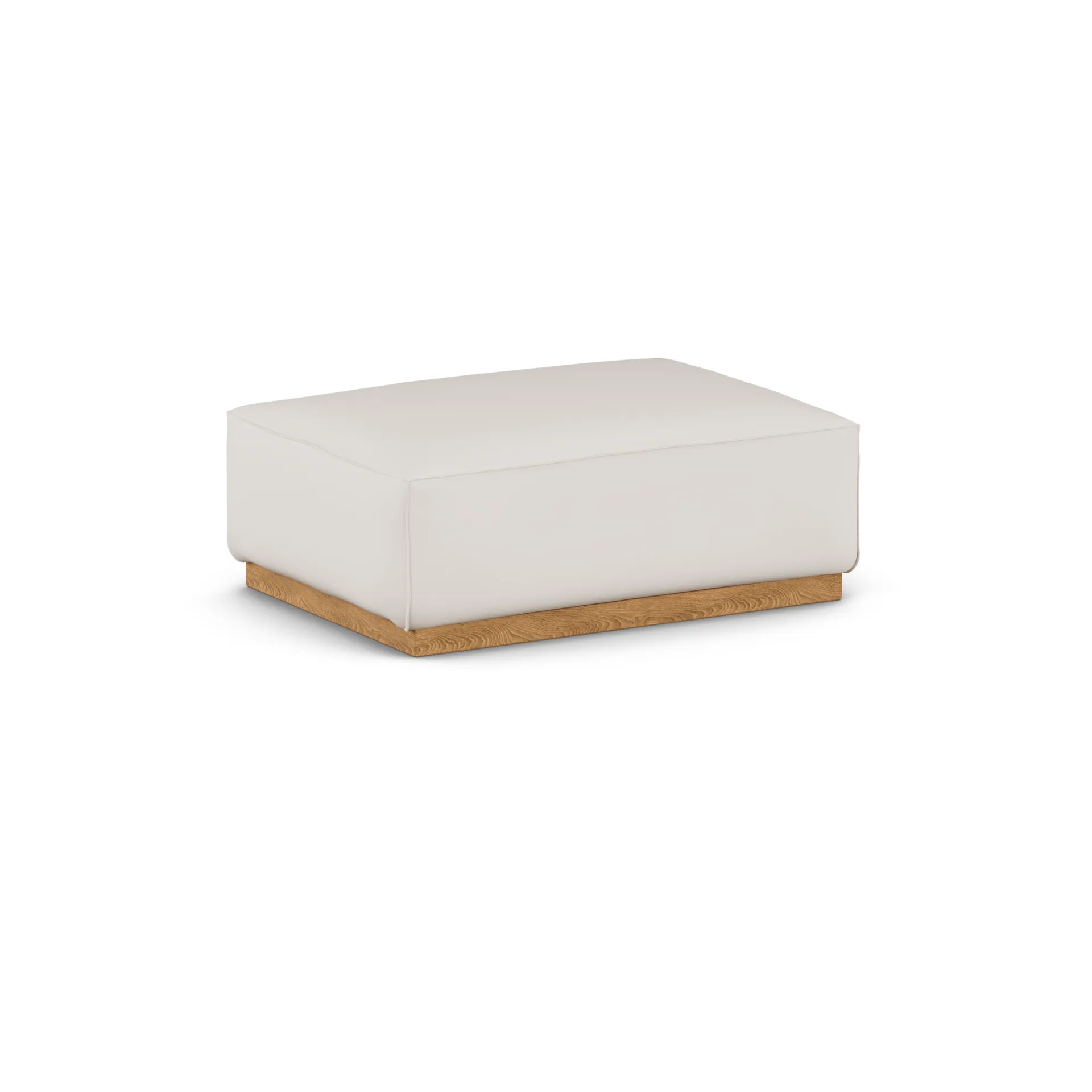 Bergsdal Fußhocker, Caleido beige 9600-Eiche gebeizte Esche 1898