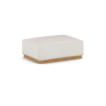 Bergsdal Fußhocker - Caleido beige 9600-Eiche gebeizte Esche - 1898