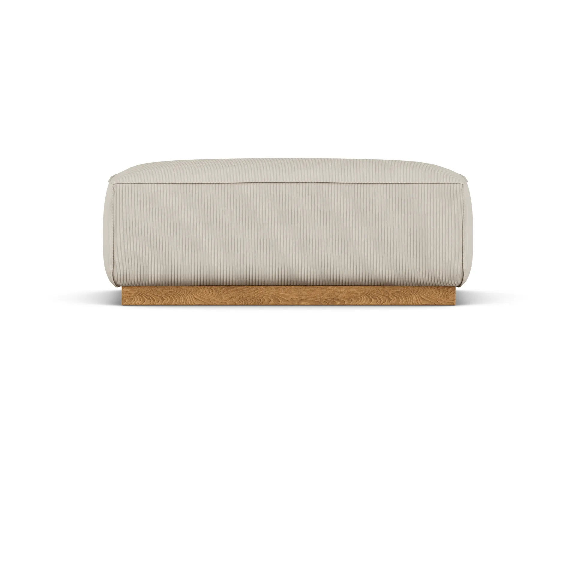 Bergsdal Fußhocker, Jump beige 1956-Eiche gebeizte Esche 1898