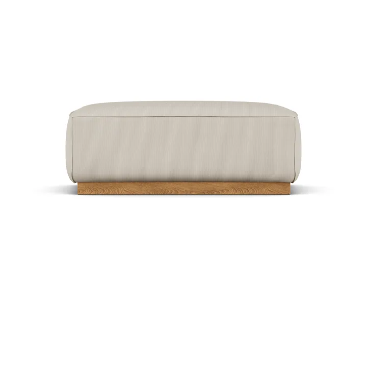 Bergsdal Fußhocker - Jump beige 1956-Eiche gebeizte Esche - 1898