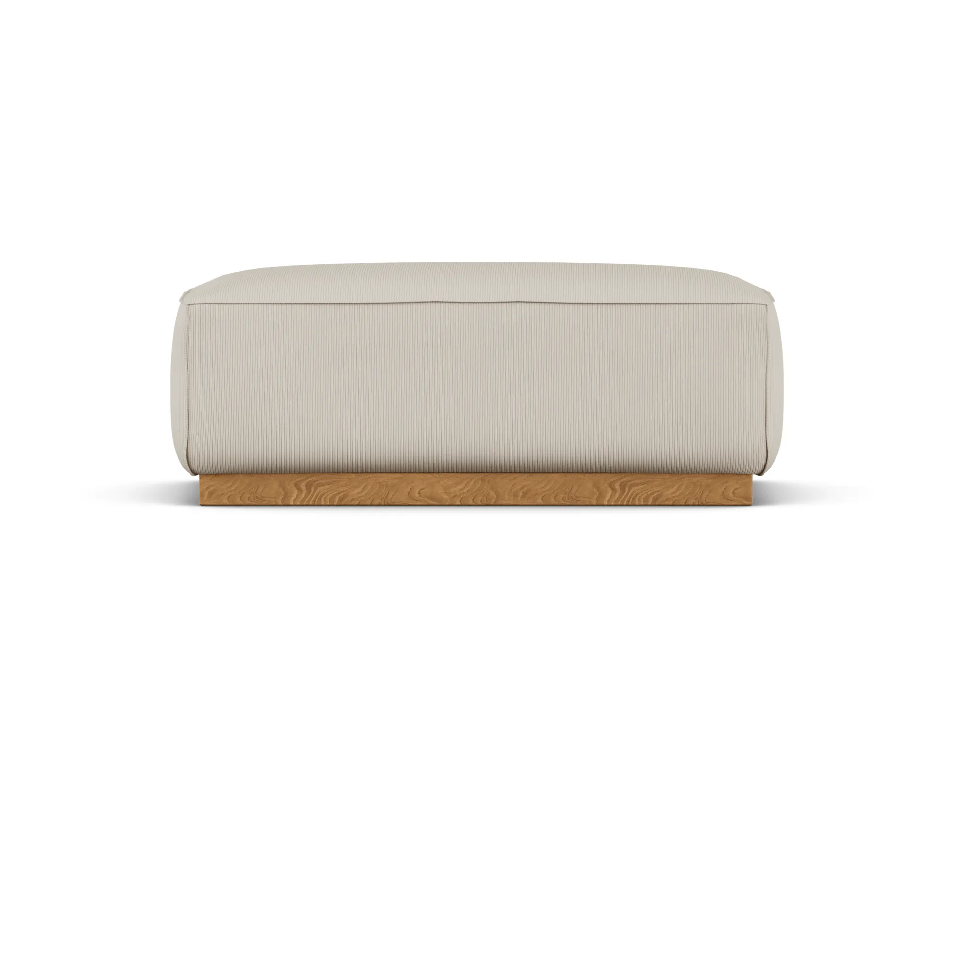 Bergsdal Fußhocker, Jump beige 1956-Eiche gebeizte Esche 1898