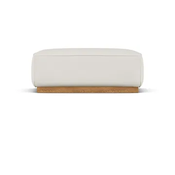 Bergsdal Fußhocker - Jump offwhite 1954-Eiche gebeizte Esche - 1898