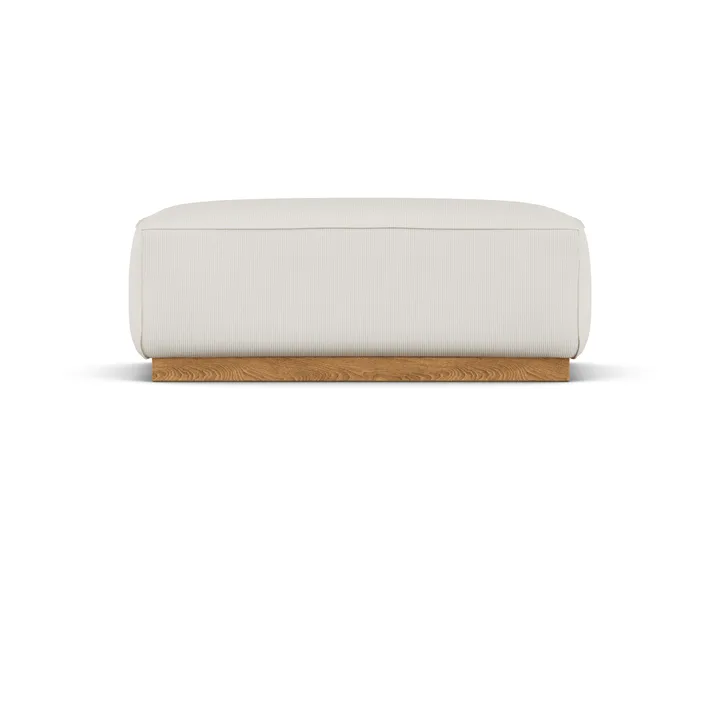 Bergsdal Fußhocker - Jump offwhite 1954-Eiche gebeizte Esche - 1898