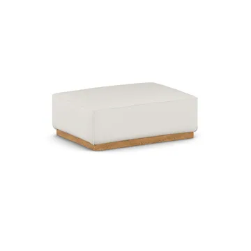 Bergsdal Fußhocker - Jump offwhite 1954-Eiche gebeizte Esche - 1898