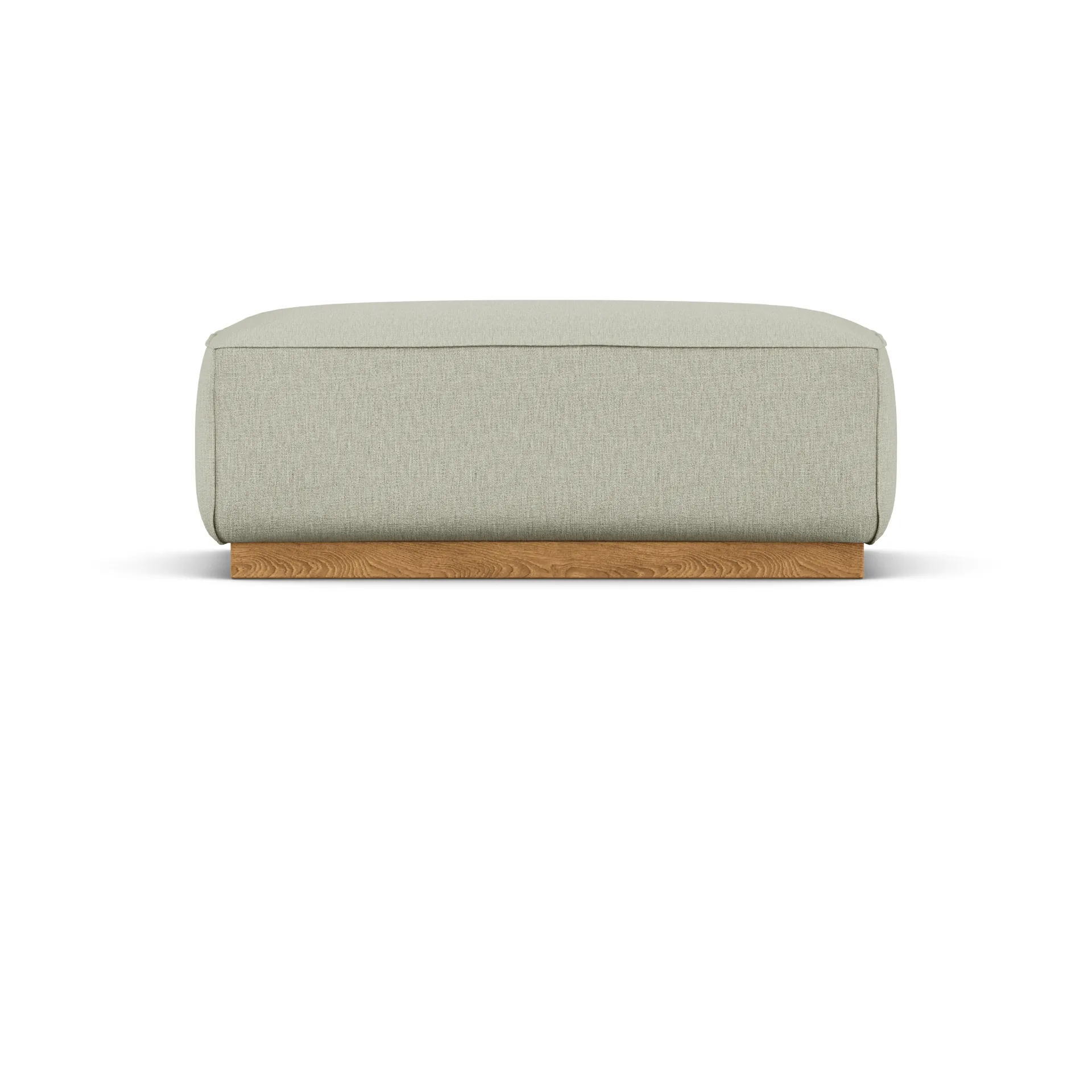 Bergsdal Fußhocker, Luisa beige 3981-Eiche gebeizte Esche 1898