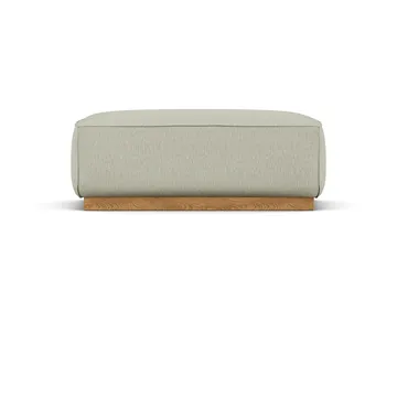 Bergsdal Fußhocker - Luisa beige 3981-Eiche gebeizte Esche - 1898