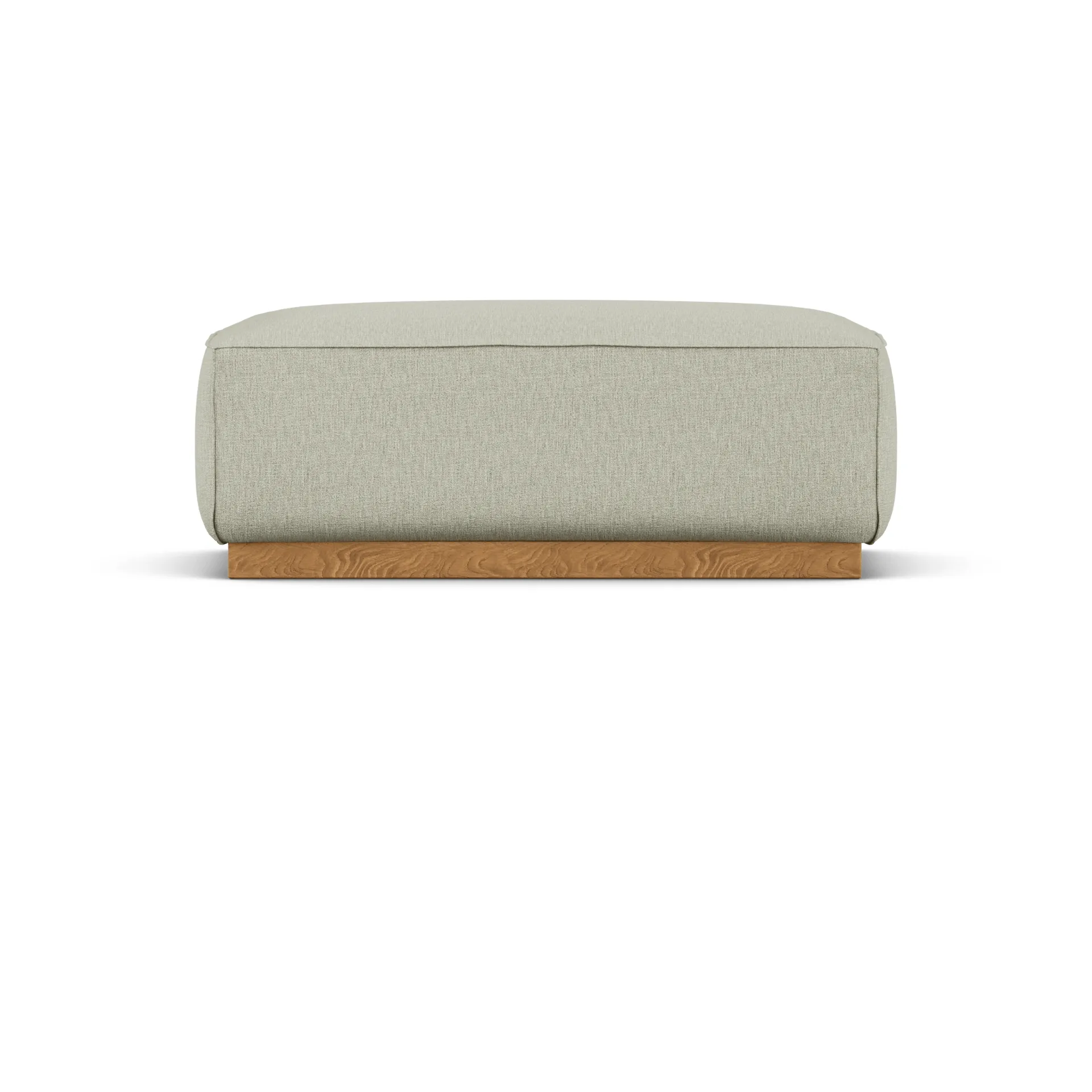 Bergsdal Fußhocker, Luisa beige 3981-Eiche gebeizte Esche 1898