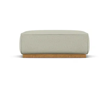 Bergsdal Fußhocker - Luisa beige 3981-Eiche gebeizte Esche - 1898