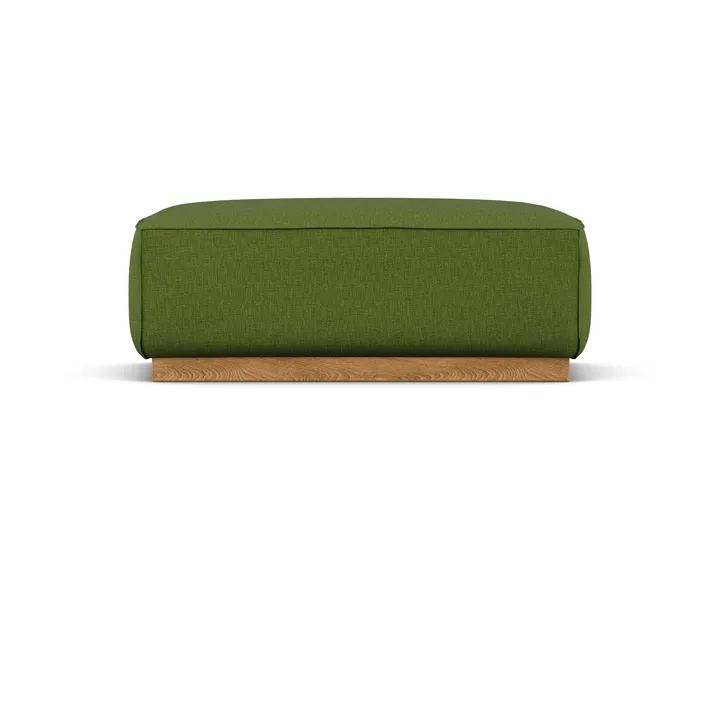 Bergsdal Fußhocker - Luisa green 3975-Eiche gebeizte Esche - 1898
