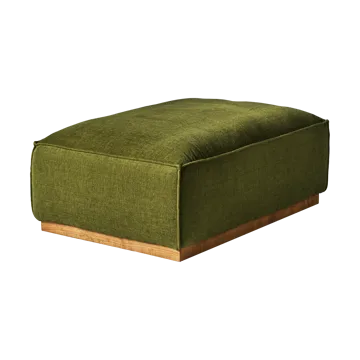 Bergsdal Fußhocker - Luisa green 3975-Eiche gebeizte Esche - 1898