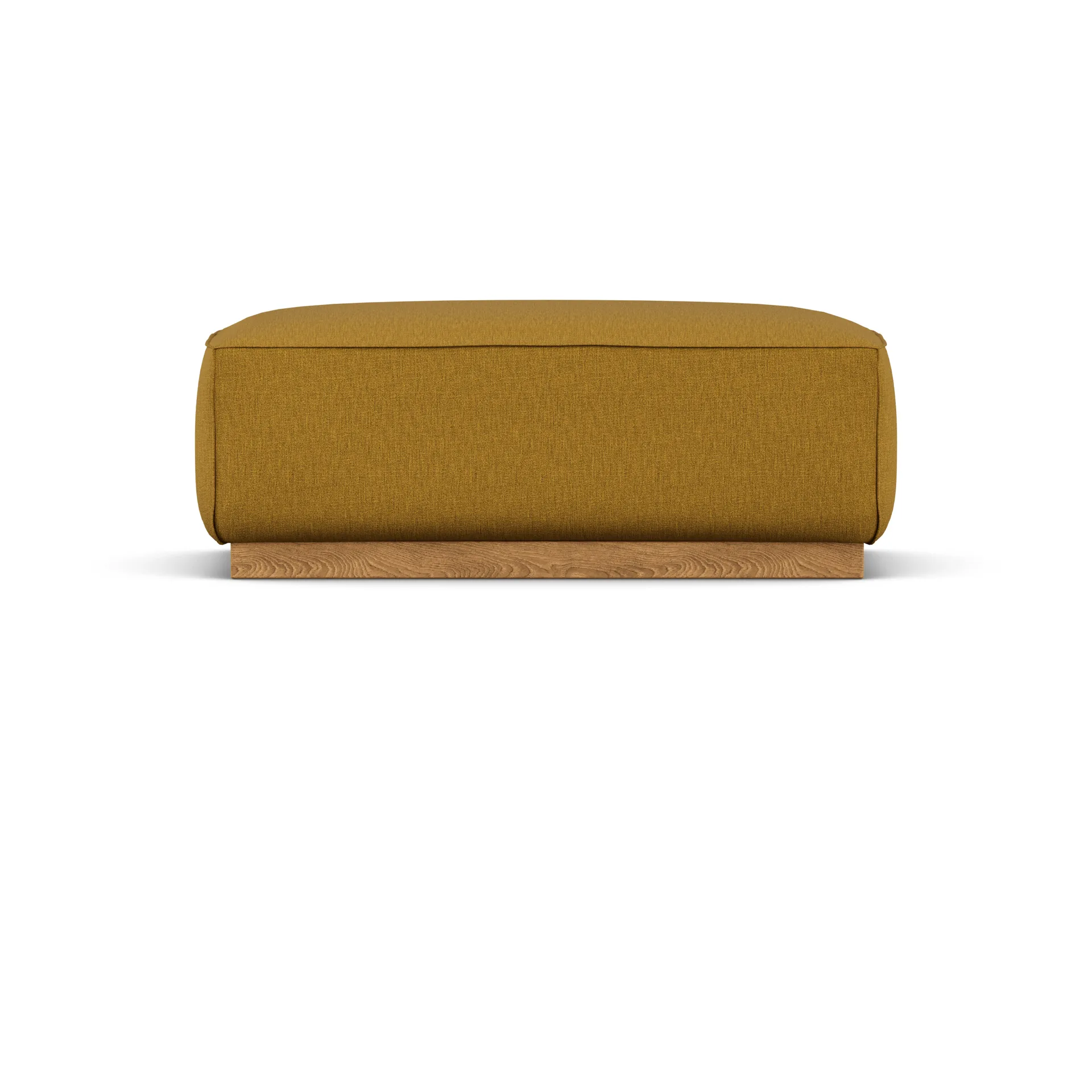 Bergsdal Fußhocker, Luiza Mustard 3972-eichengebeizte Esche 1898