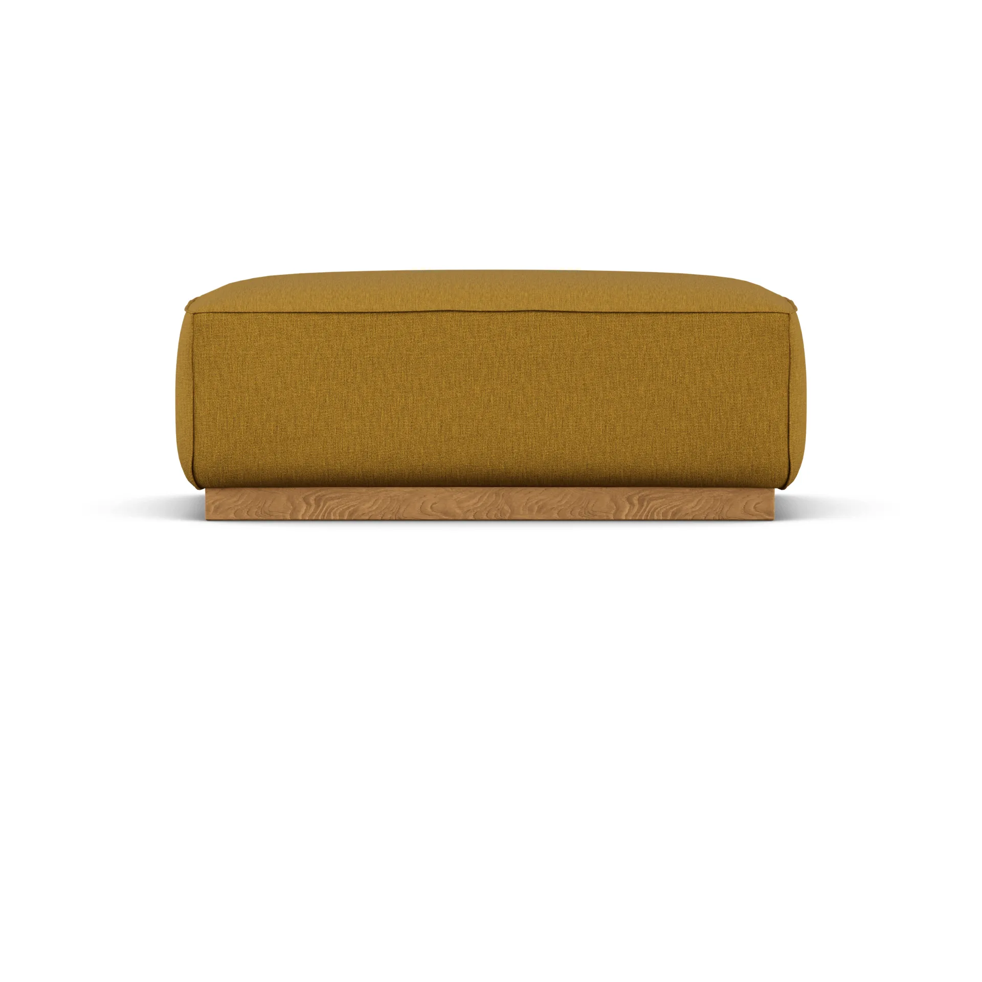 Bergsdal Fußhocker, Luiza Mustard 3972-eichengebeizte Esche 1898