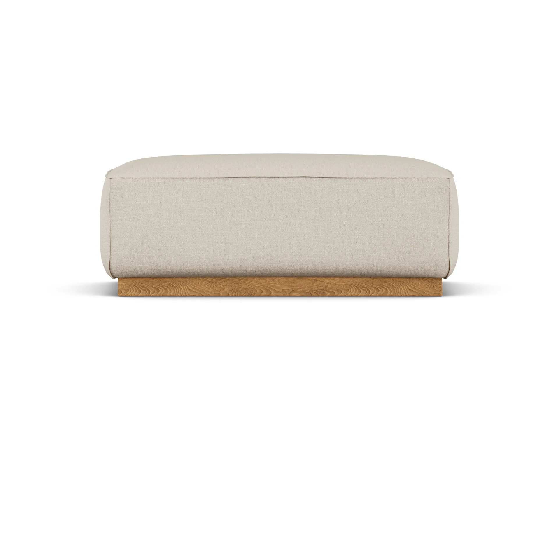Bergsdal Fußhocker, Same Beige 6670-Eiche gebeizt 1898