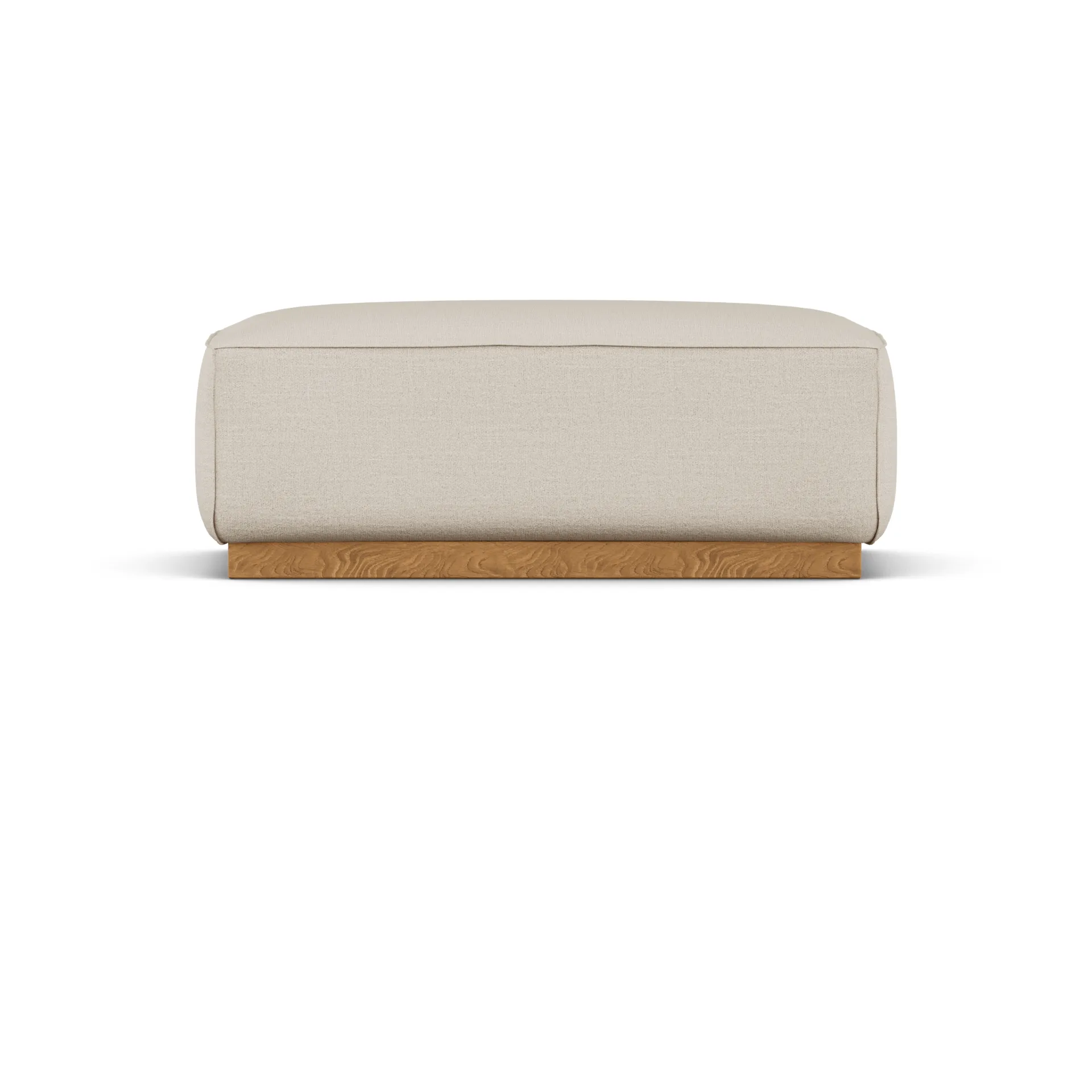 Bergsdal Fußhocker, Same Beige 6670-Eiche gebeizt 1898