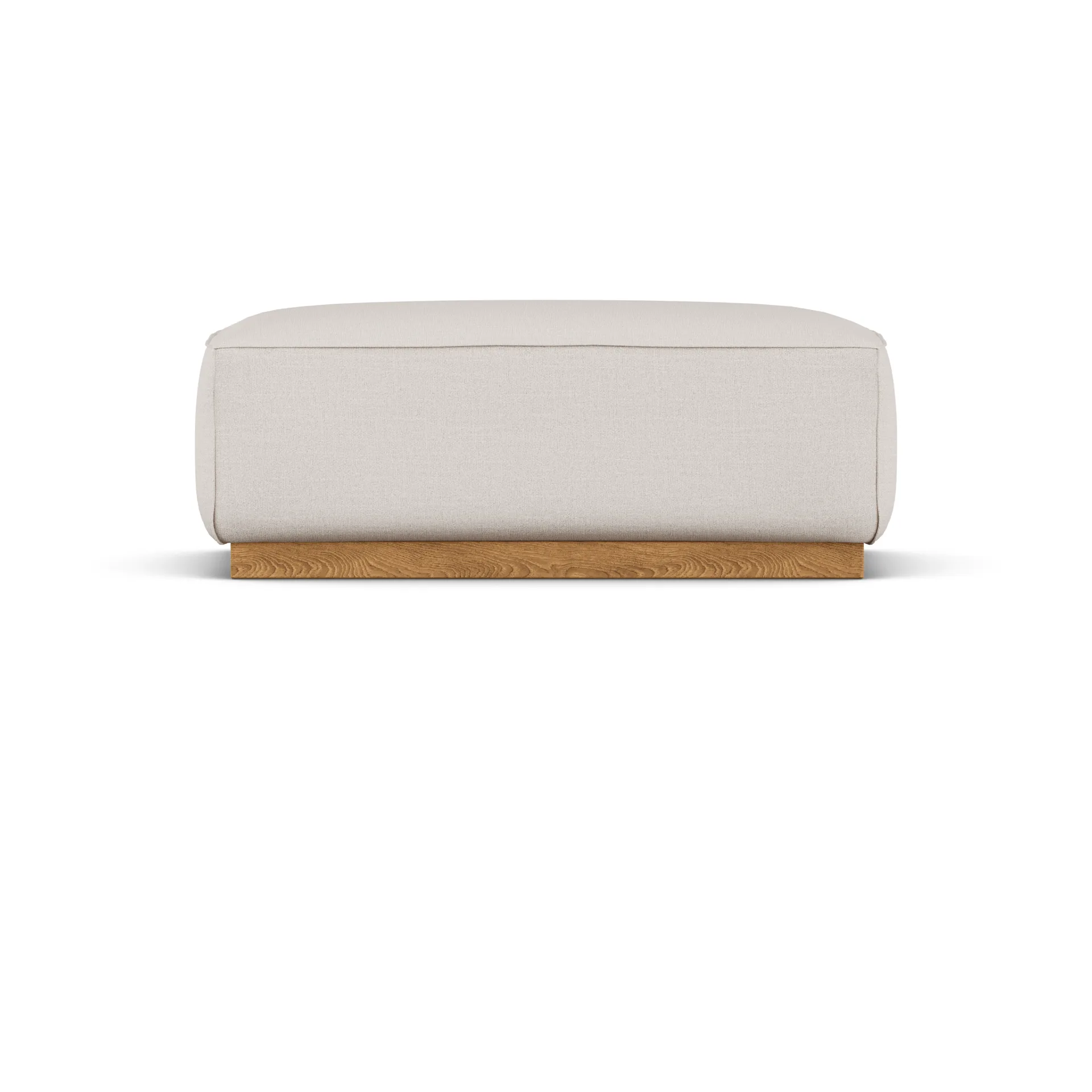 Bergsdal Fußhocker, Same Off White 6671-Eiche gebeizt 1898