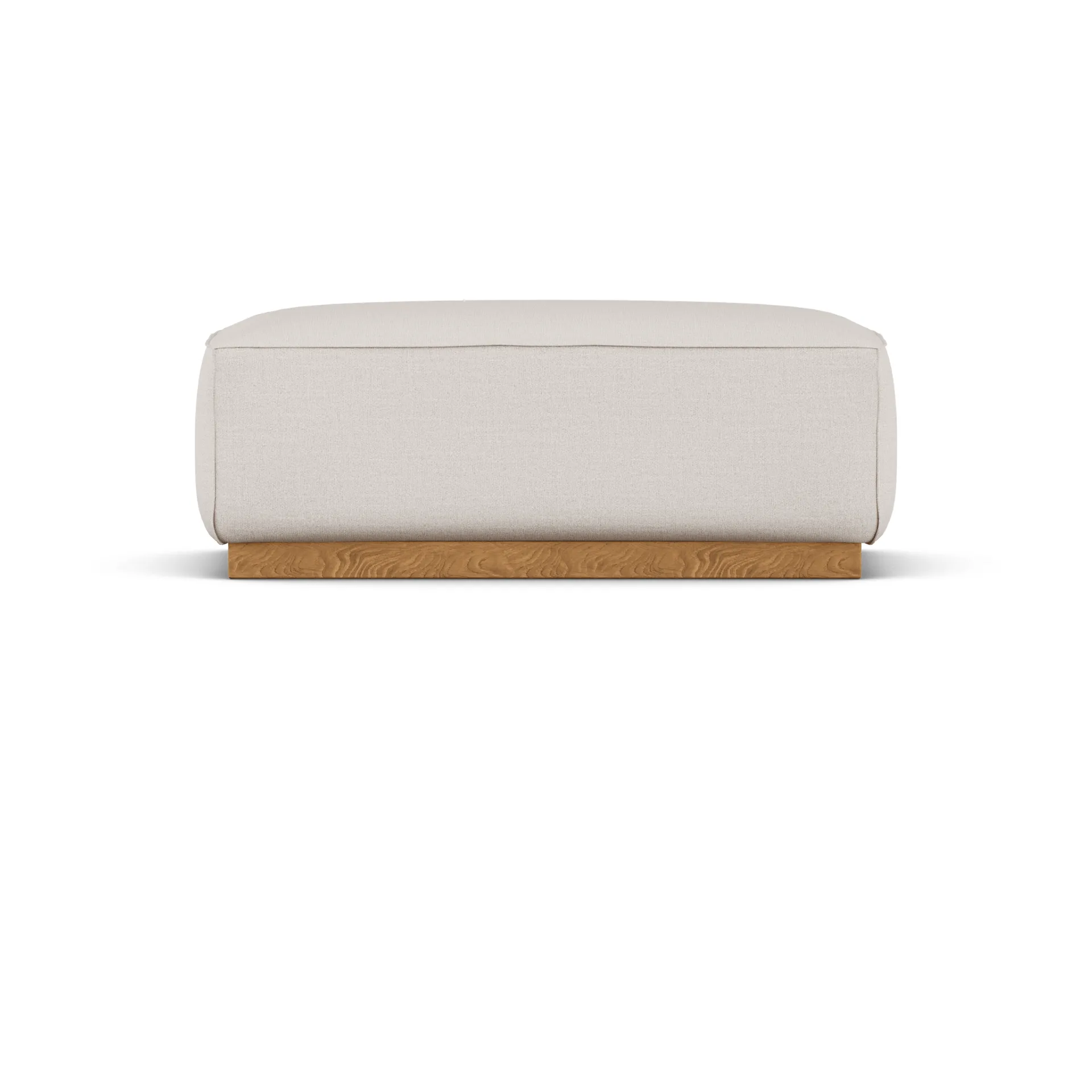 Bergsdal Fußhocker, Same Off White 6671-Eiche gebeizt 1898