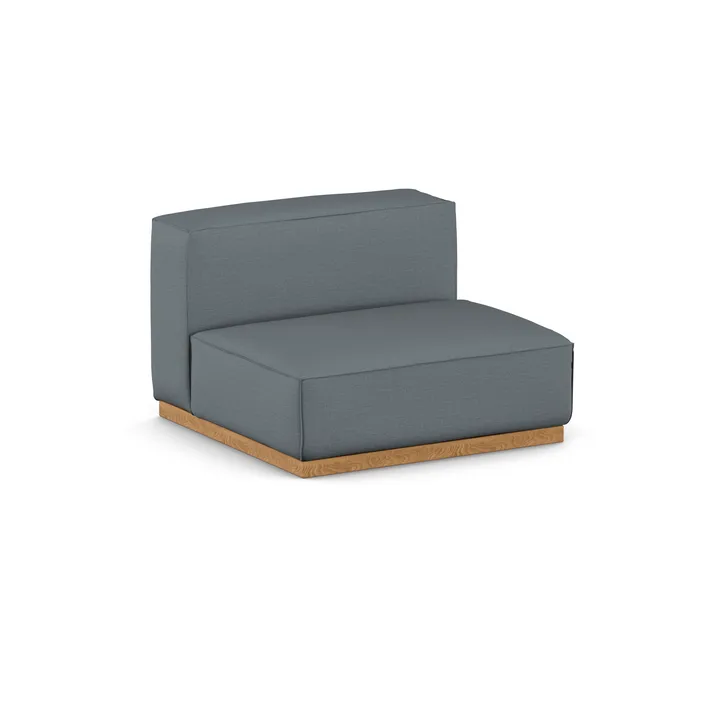 Bergsdal Sessel - Same Blue 6678-Eiche gebeizt, 1,5-Sitzer - 1898