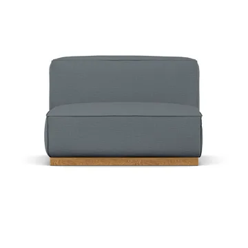 Bergsdal Sessel - Same Blue 6678-Eiche gebeizt, 1,5-Sitzer - 1898