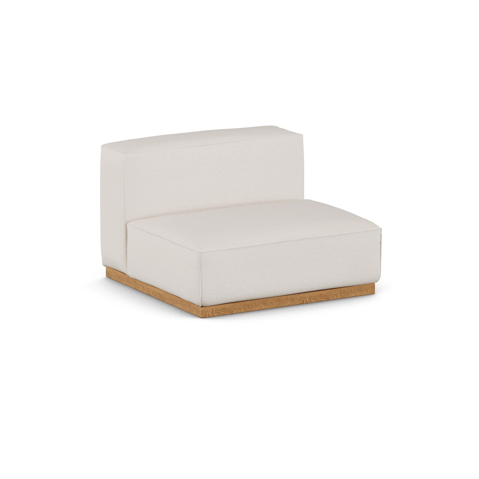 Bergsdal Sessel, Same Off White 6671-Eiche gebeizt, 1,5-sitzige 1898