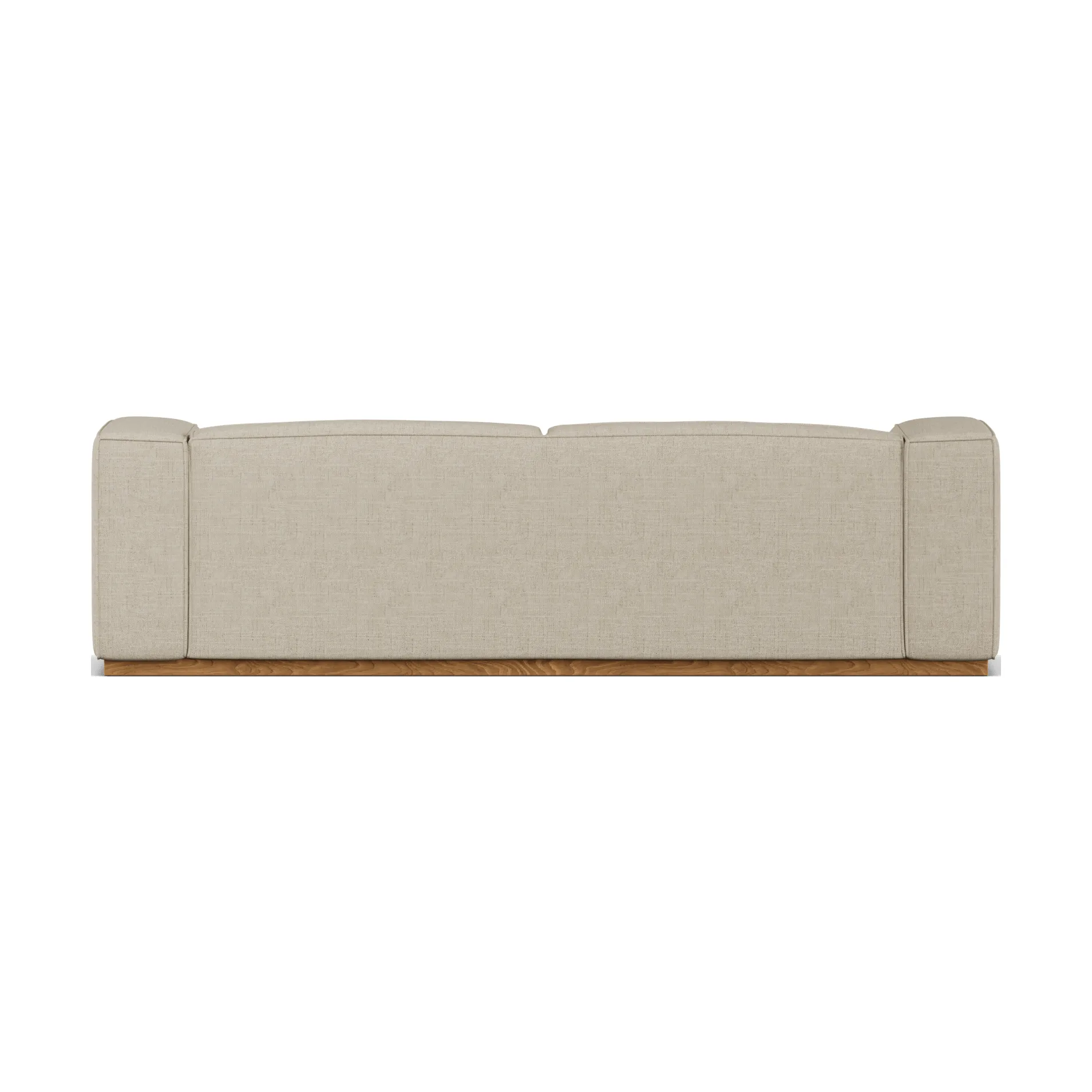 Bergsdal Sofa, Bern beige 0341-Eiche gebeizte Esche, 3-sitzig 1898