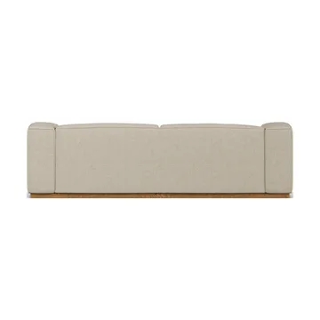 Bergsdal Sofa - Bern beige 0341-Eiche gebeizte Esche, 3-sitzig - 1898