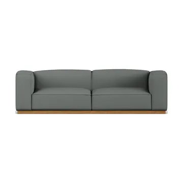 Bergsdal Sofa - Caleido grey 1240-Eiche gebeizte Esche, 3-sitzig - 1898