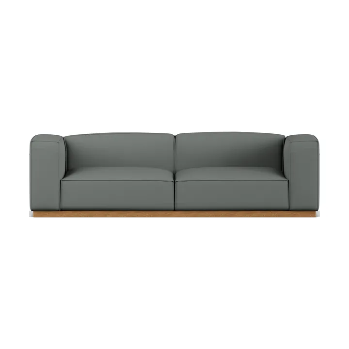 Bergsdal Sofa - Caleido grey 1240-Eiche gebeizte Esche, 3-sitzig - 1898