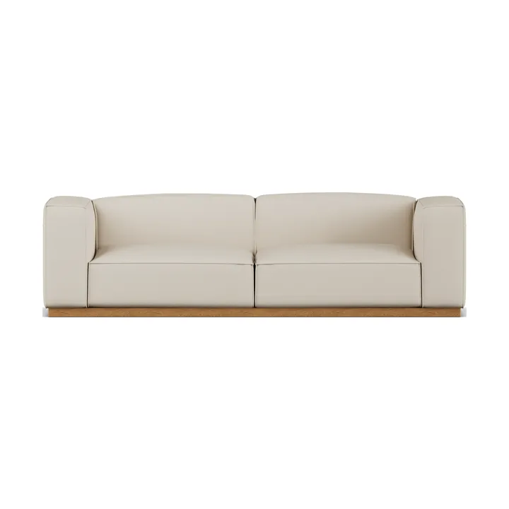 Bergsdal Sofa - Jump beige 1956-Eiche gebeizte Esche, 3-sitzig - 1898