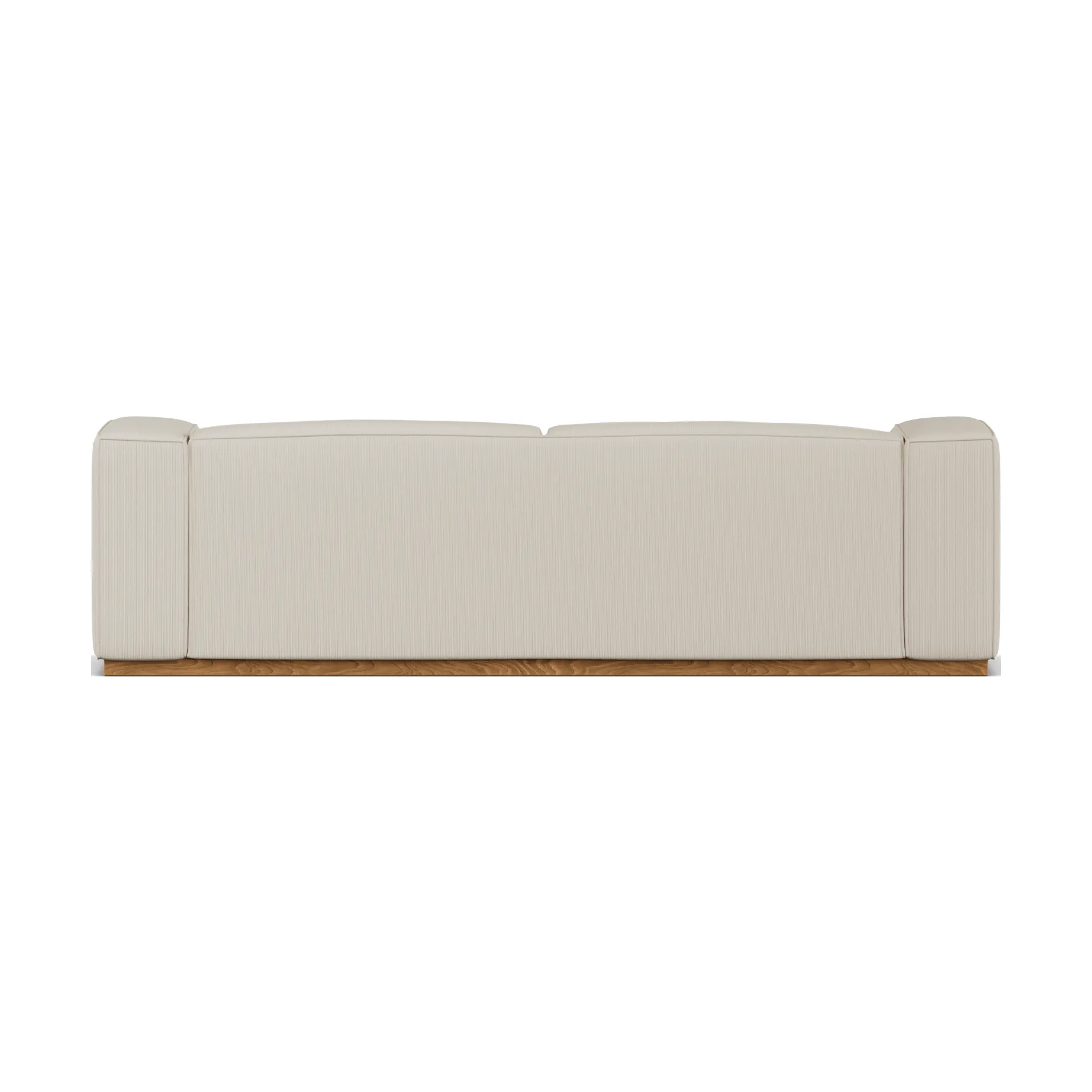 Bergsdal Sofa, Jump beige 1956-Eiche gebeizte Esche, 3-sitzig 1898