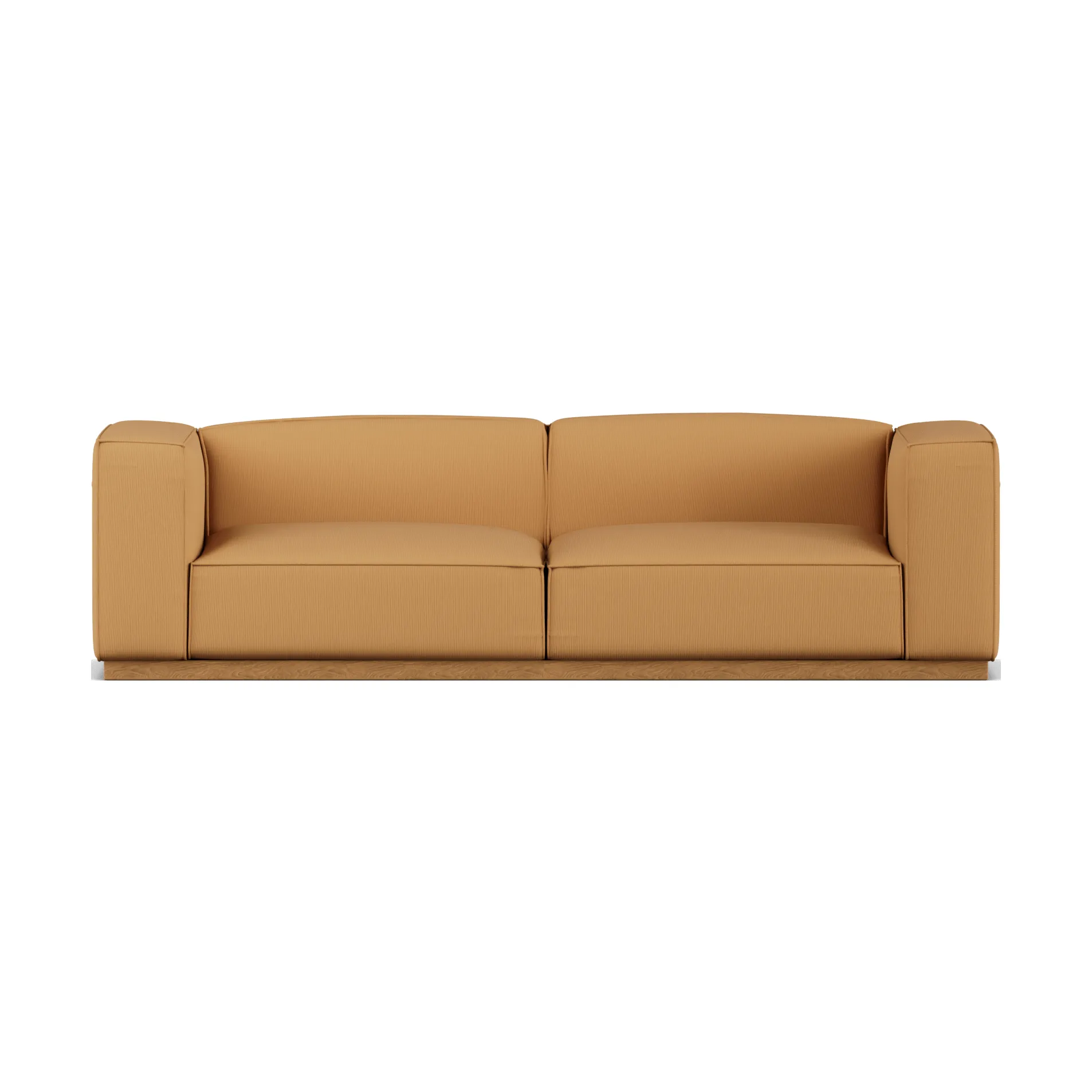 Bergsdal Sofa, Jump honey 1959-Eiche gebeizte Esche, 3-sitzig 1898