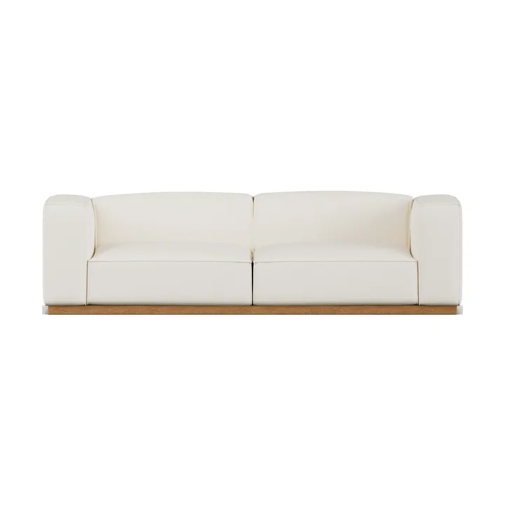 Bergsdal Sofa - Jump offwhite 1954-Eiche gebeizte Esche, 3-sitzig - 1898