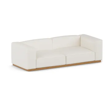Bergsdal Sofa - Jump offwhite 1954-Eiche gebeizte Esche, 3-sitzig - 1898