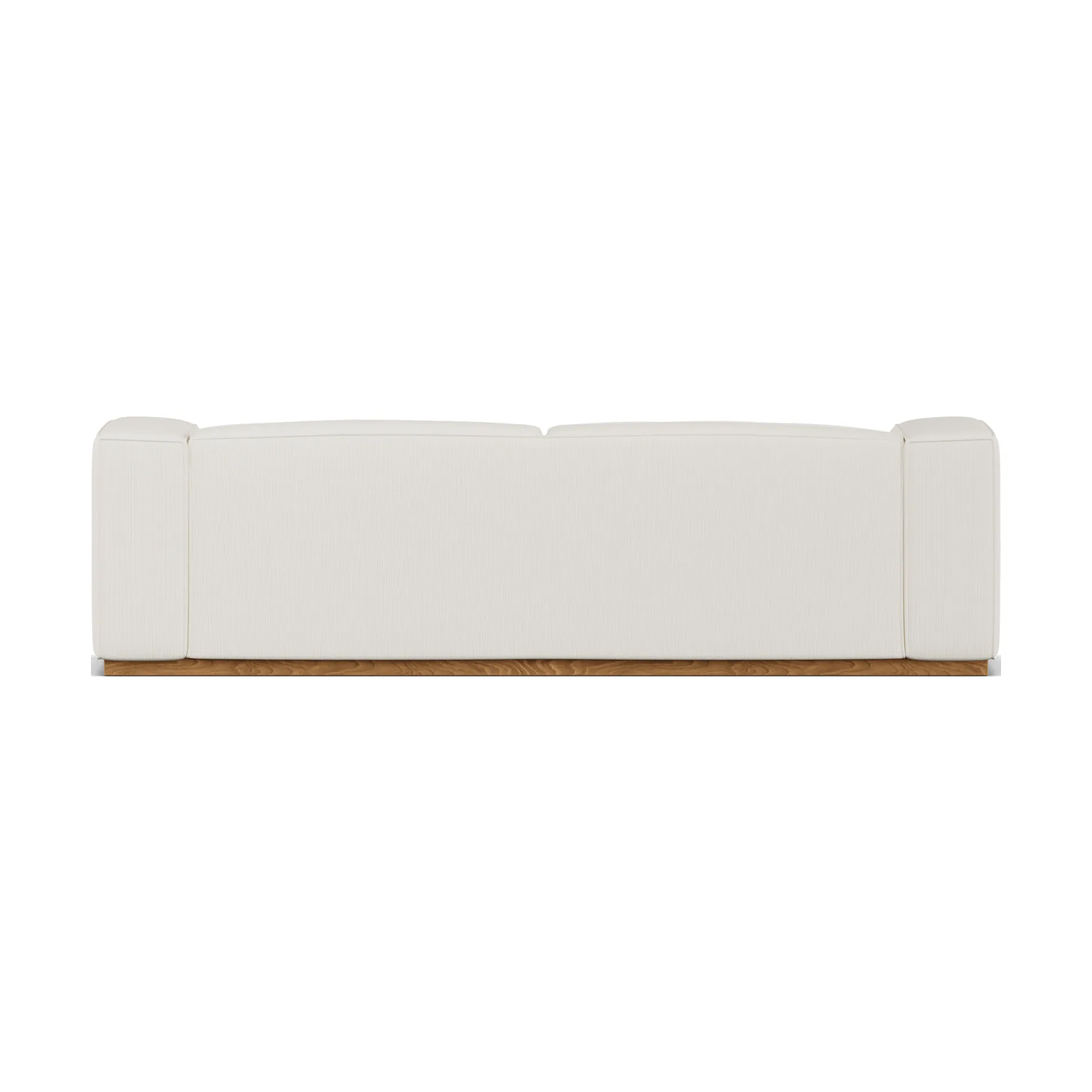 Bergsdal Sofa, Jump offwhite 1954-Eiche gebeizte Esche, 3-sitzig 1898